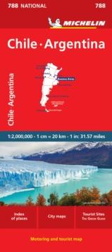 Chile Argentina - Michelin National Map 788 : Map