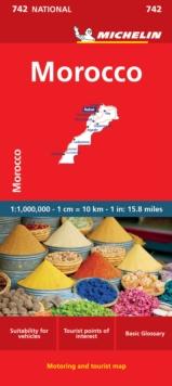 Morocco - Michelin National Map 742 : Map