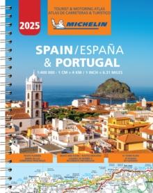 Spain & Portugal 2025 - Tourist and Motoring Atlas (A4-Spiral)