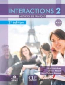 Interactions : Livre de l'eleve A1.2 avec audio en ligne - 2eme  \edition