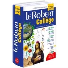 Le Robert College 2024 : Monolingual French Dictionary for College Students