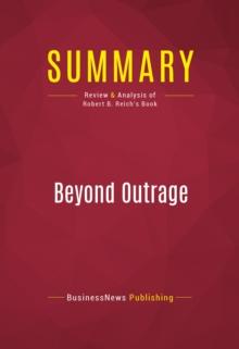 Summary: Beyond Outrage