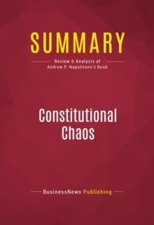 Summary: Constitutional Chaos