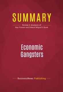 Summary: Economic Gangsters