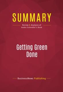 Summary: Getting Green Done