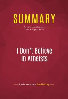 Summary: I Don't Believe in Atheists