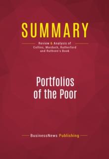 Summary: Portfolios of the Poor