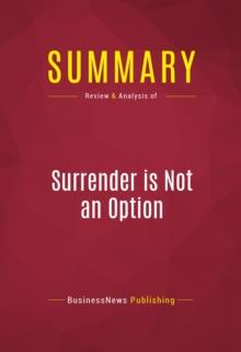 Summary: Surrender is Not an Option