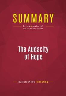 Summary: The Audacity Of Hope