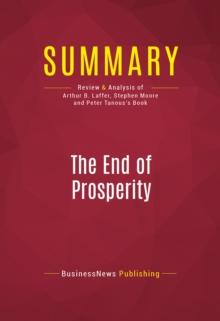 Summary: The End of Prosperity