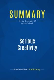 Summary: Serious Creativity