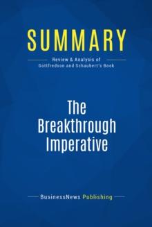 Summary: The Breakthrough Imperative