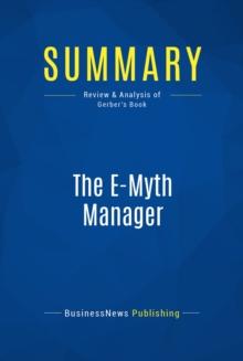 Summary: The E-Myth Manager