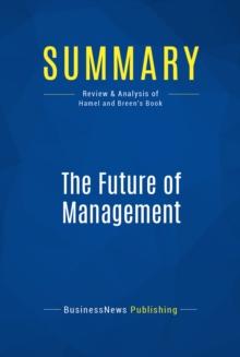 Summary: The Future of Management