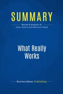 Summary: What Really Works