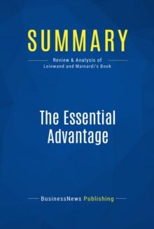 Summary: The Essential Advantage