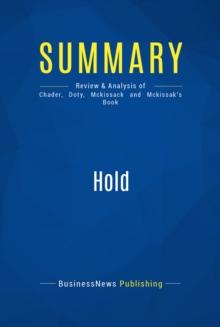 Summary: Hold