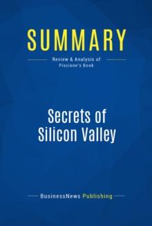 Summary: Secrets of Silicon Valley