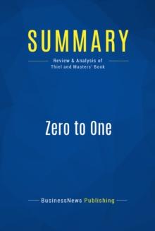 Summary: Zero to One