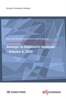 Surveys in Geometric Analysis - Volume 4, 2020