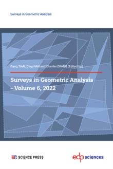 Surveys in Geometric Analysis - Volume 6, 2022