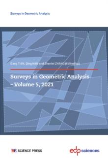 Surveys in Geometric Analysis - Volume 5, 2021