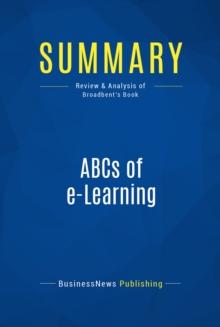 Summary: ABCs of e-Learning