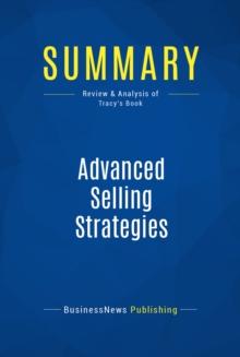 Summary: Advanced Selling Strategies