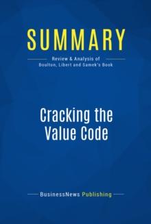 Summary: Cracking the Value Code