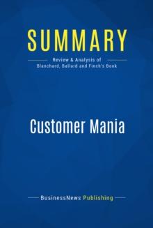 Summary: Customer Mania