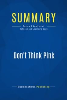 Summary: Don't Think Pink