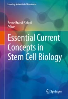 Essential Current Concepts in Stem Cell Biology