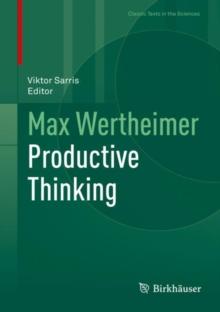 Max Wertheimer Productive Thinking