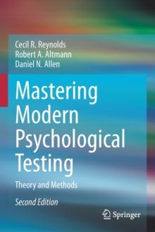 Mastering Modern Psychological Testing : Theory and Methods