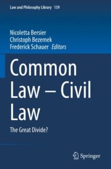 Common Law - Civil Law : The Great Divide?