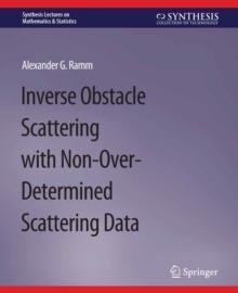 Inverse Obstacle Scattering with Non-Over-Determined Scattering Data