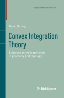 Convex Integration Theory : Solutions to the h-principle in geometry and topology