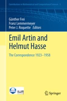 Emil Artin and Helmut Hasse : The Correspondence 1923-1958