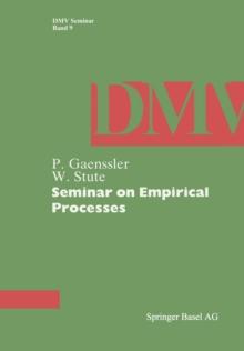 Seminar on Empirical Processes