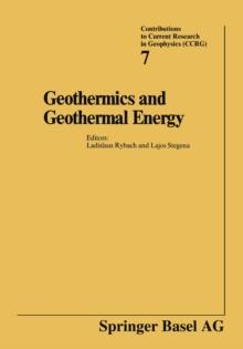 Geothermics and Geothermal Energy