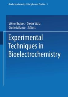 Experimental Techniques in Bioelectrochemistry