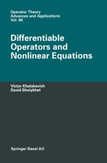 Differentiable Operators and Nonlinear Equations