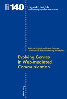 Evolving Genres in Web-mediated Communication