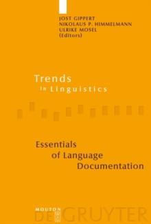 Essentials of Language Documentation