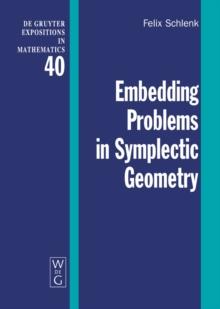 Embedding Problems in Symplectic Geometry