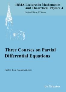 Three Courses on Partial Differential Equations