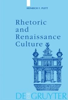 Rhetoric and Renaissance Culture