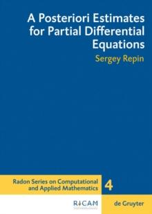 A Posteriori Estimates for Partial Differential Equations