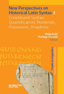 Constituent Syntax: Quantification, Numerals, Possession, Anaphora