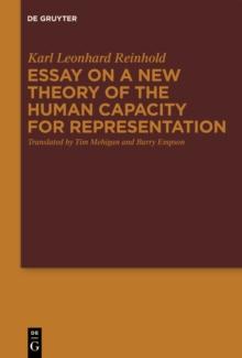 Essay on a New Theory of the Human Capacity for Representation